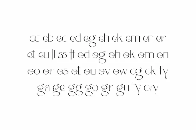 Acrylatte Demo font