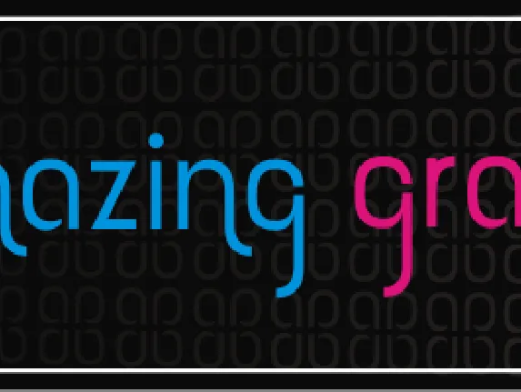 the amazing grace font