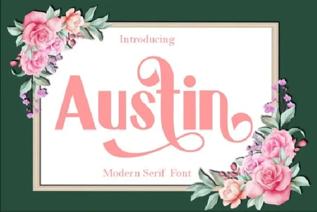 Austin Sans Serif font