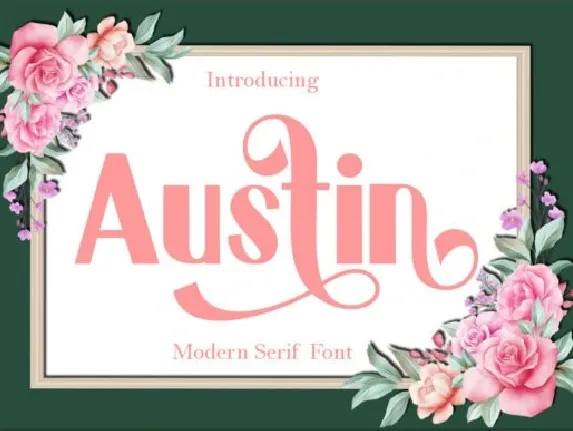 Austin Sans Serif font