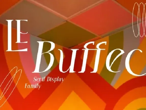 LE Buffec font