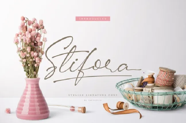 Stifora Script font