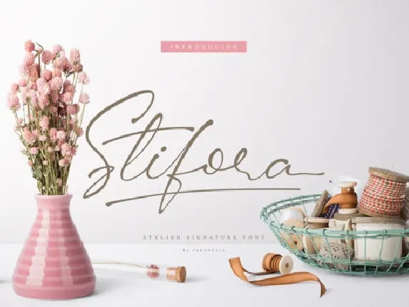 Stifora Script font