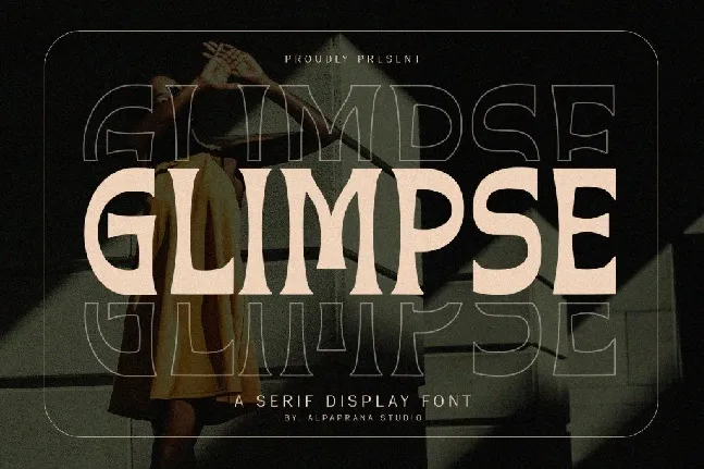 Glimpse Free font