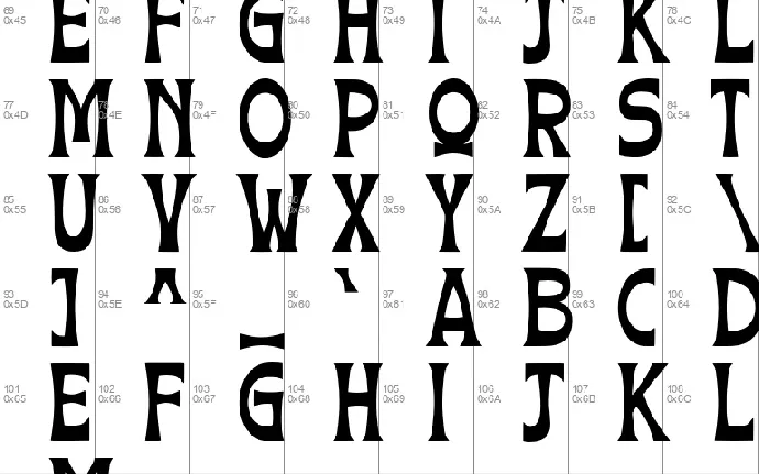 Glimpse Free font