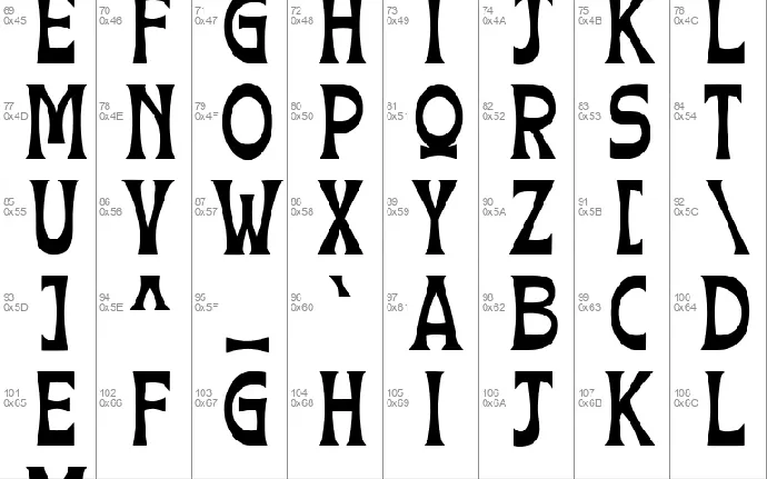 Glimpse Free font