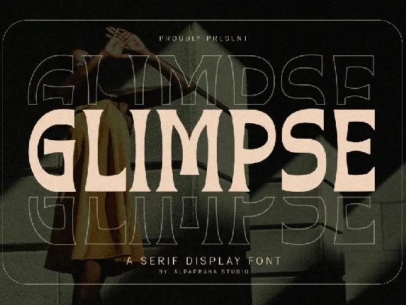 Glimpse Free font