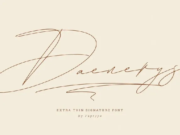 Daenerys font