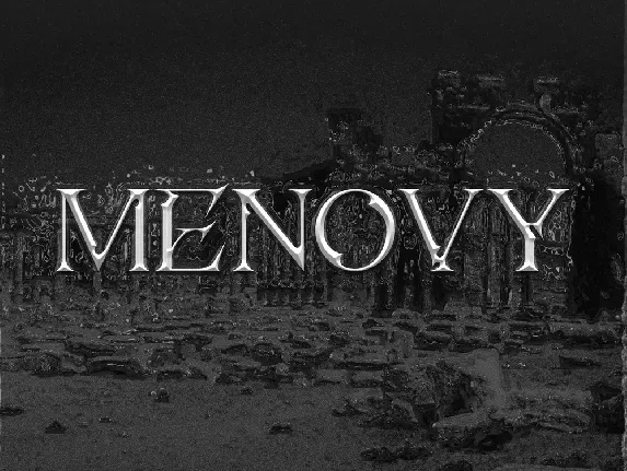 MENOVY font