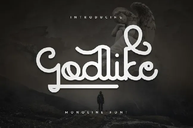 Godlike + Logo Templates font