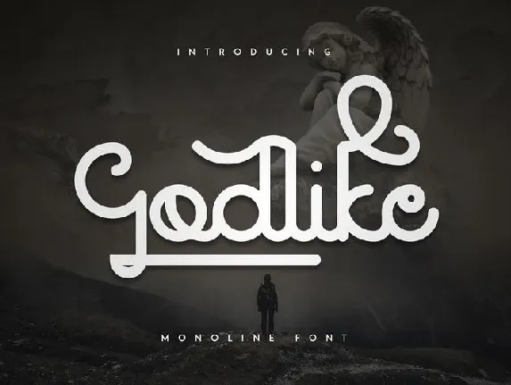 Godlike + Logo Templates font