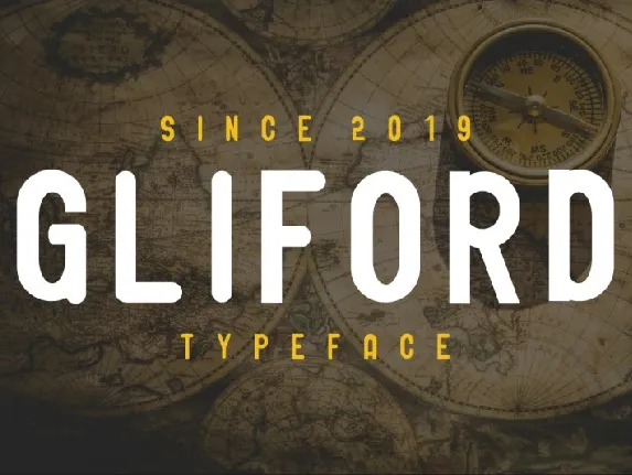 GLIFORD Typeface font