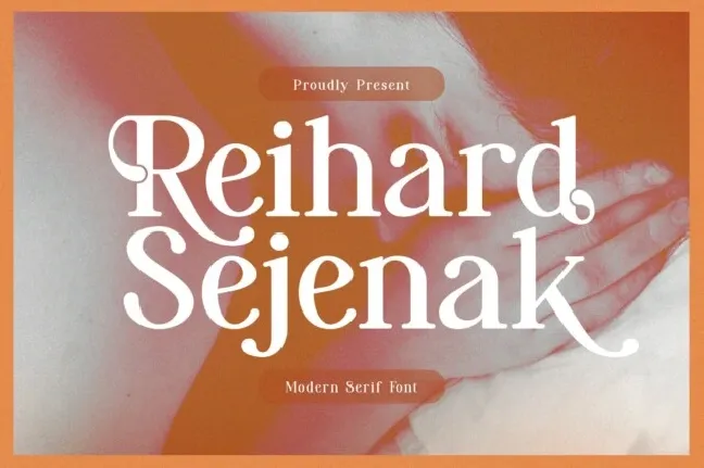 Reihard Sejenak font