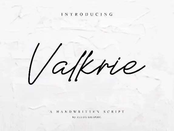 Valkrie font