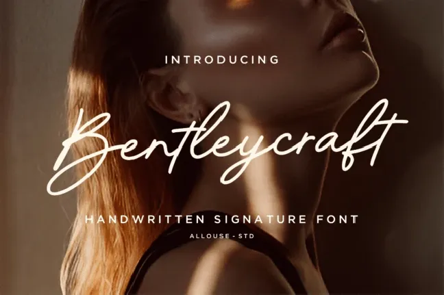 Bentleycraft font