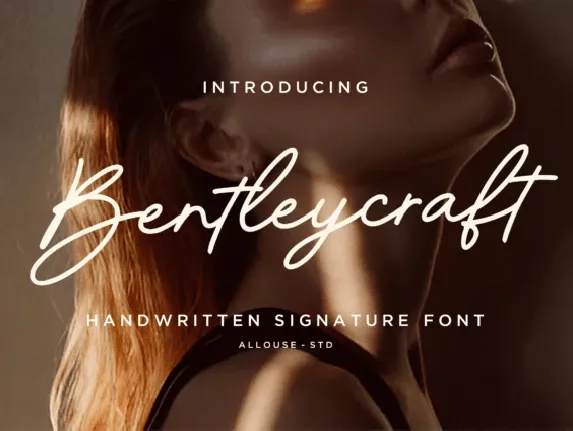 Bentleycraft font