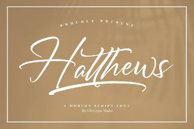 Hatthews font