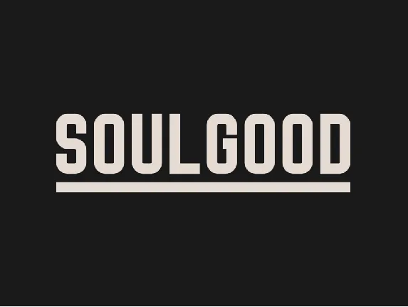 Soulgood font