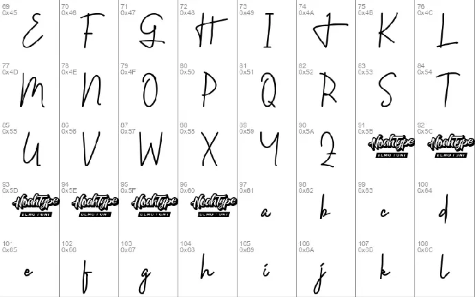 Christof Jasper Demo font