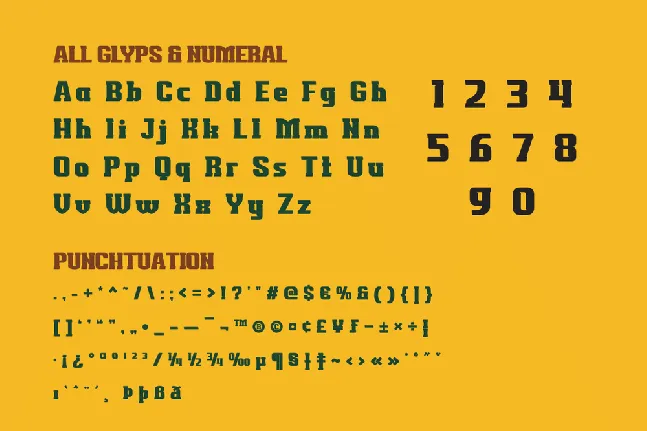 KUNEX trial font