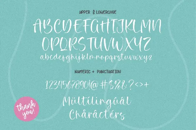 Sociable font