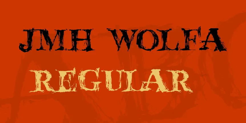 JMH Wolfa font