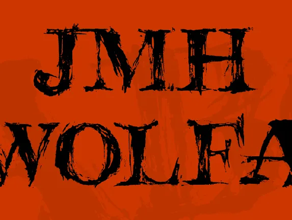 JMH Wolfa font