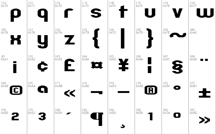 Zillah font