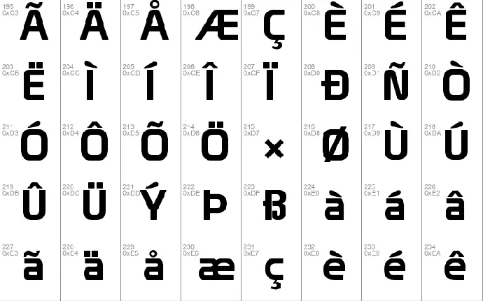 Prototype font