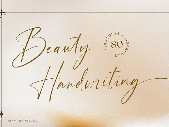 Beauty Handwriting font