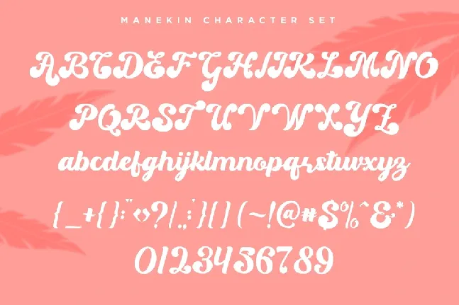 Manekin font