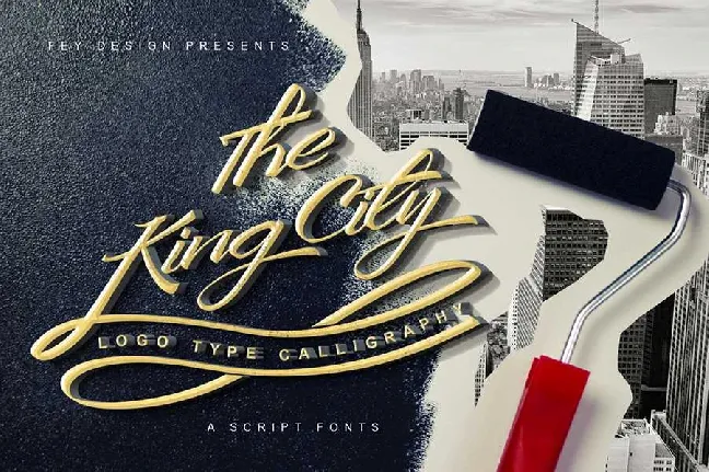 The King City Free font