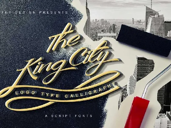 The King City Free font