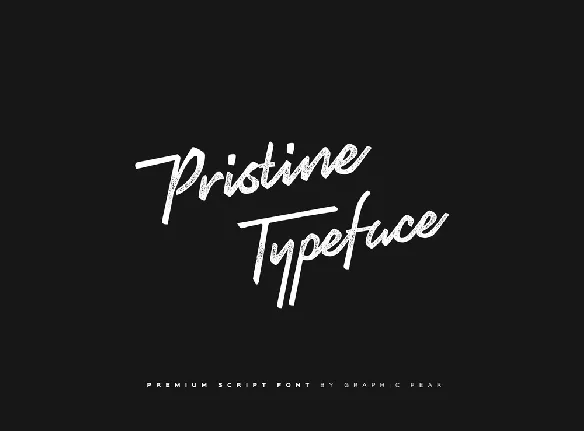 Pristine Script Free font