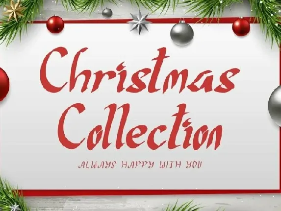 Christmas Collection font