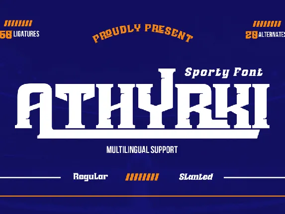 ATHYRKI font