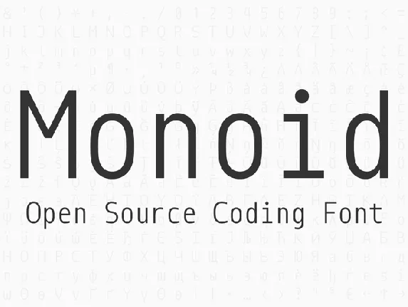 Monoid font