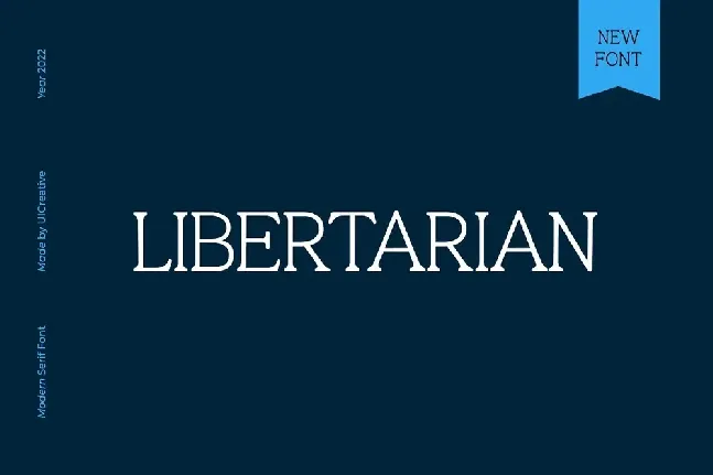 Libertarian font