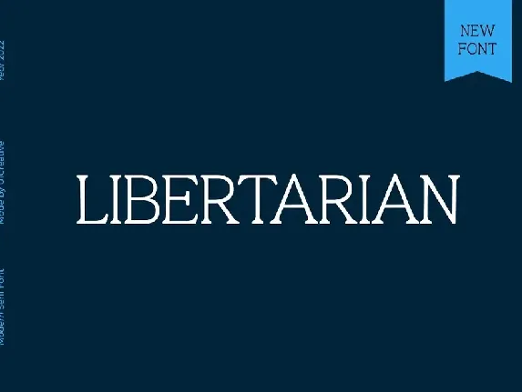 Libertarian font