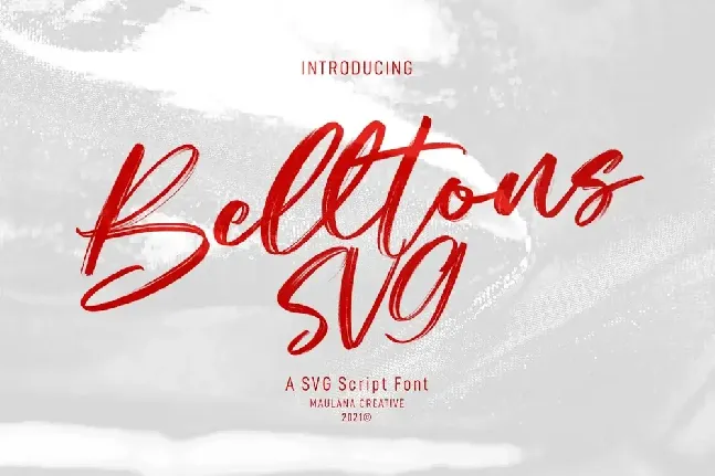 Belltons font