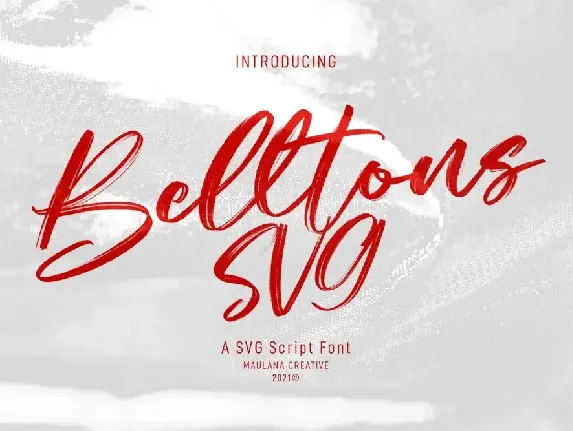 Belltons font