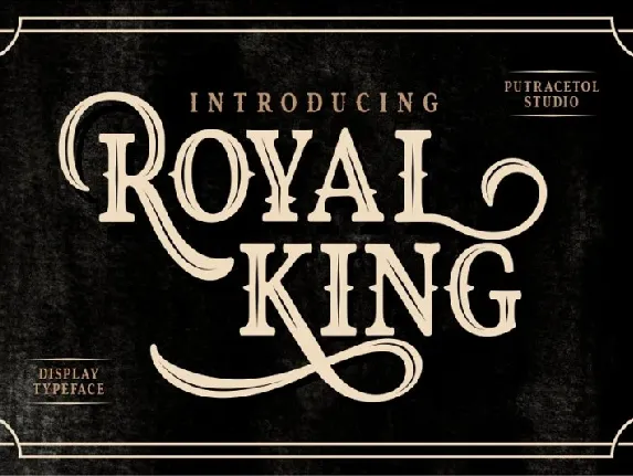 Royal King Typeface font