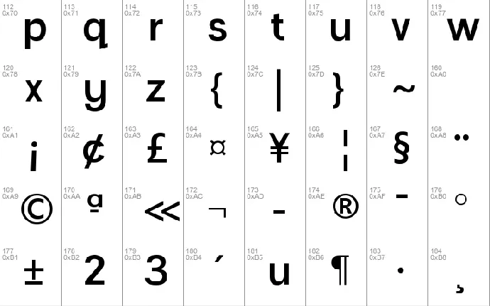 Armegoe font