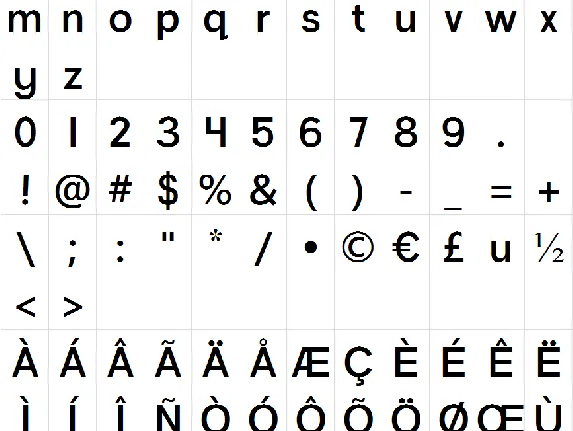 Armegoe font