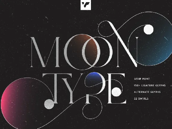 Moon Type font