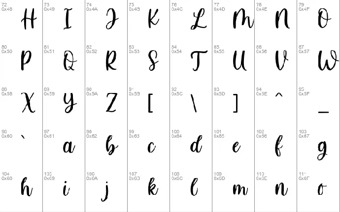 Bernadette font