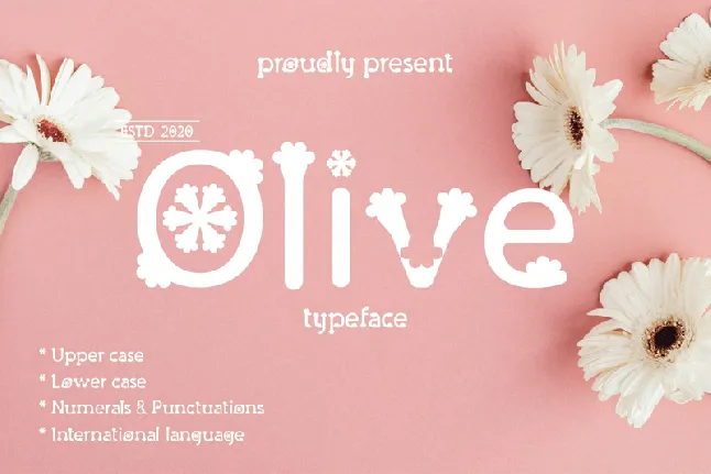 Olive font