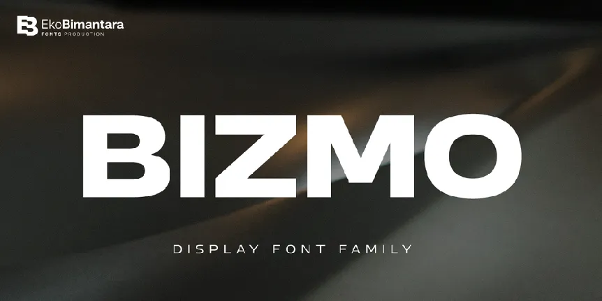 Bizmo Trial font