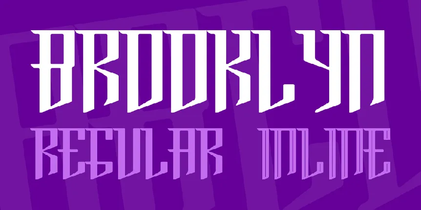 Brooklyn font