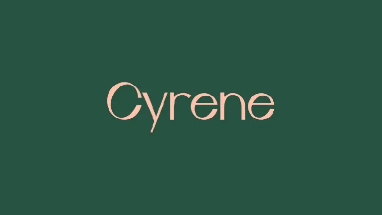 Cyrene Free Sans Serif font